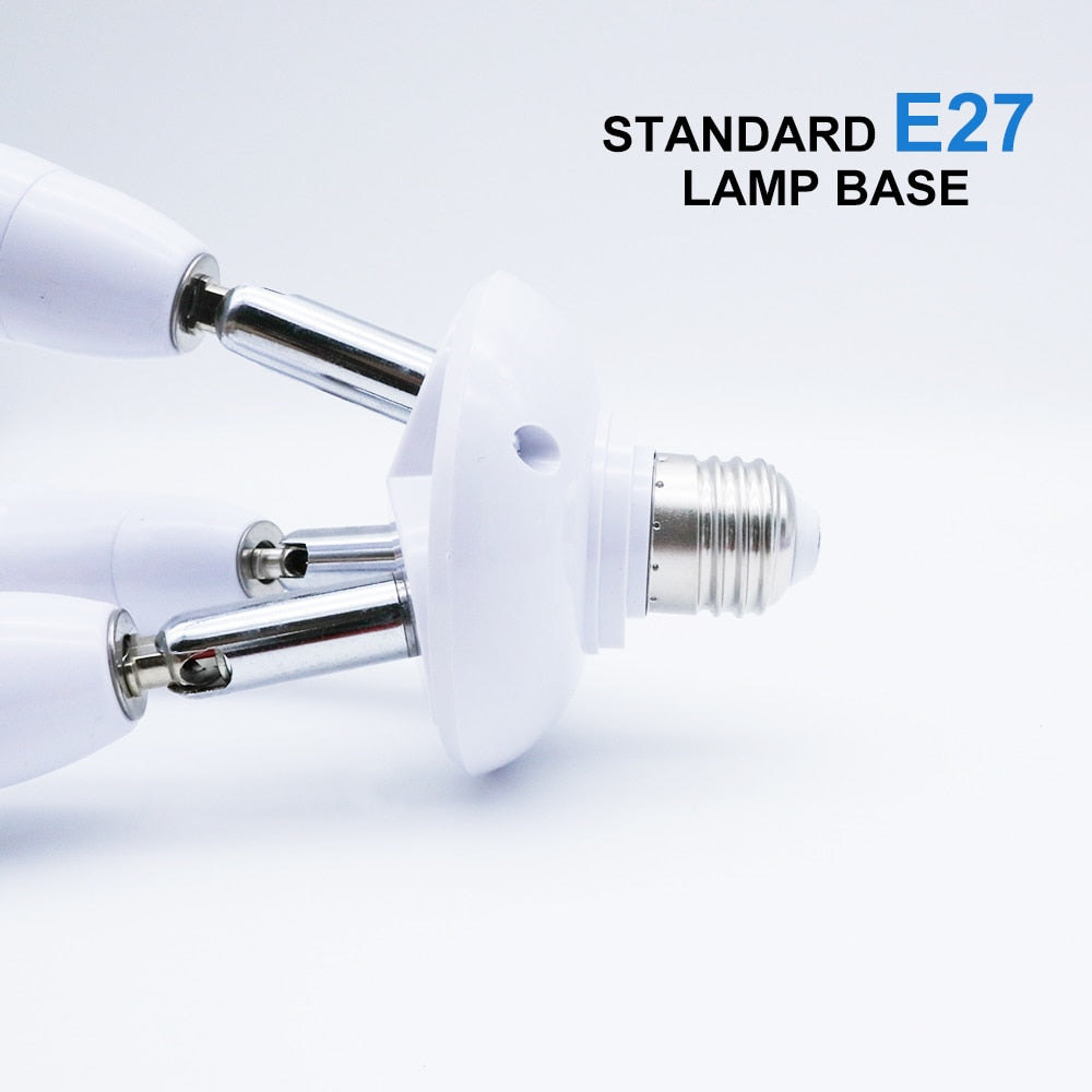 E27 Splitter 2/3/4/5 heads Adjustable E27 To E27 Base LED Bulb Adapter Converter Lamp Holder Socket Splitter