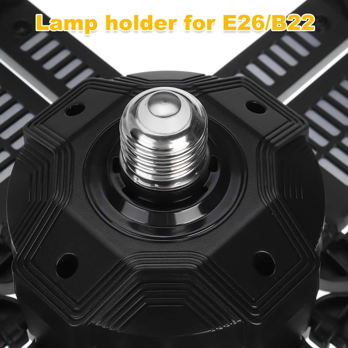 BIG DADDY!!! THIS IS THE MOST POWERFULL LIGHT YOU CAN GET FOR YOUR GARAGE!!! New 350W LED Garage!!!  Light 13 Pannel Foldable Industrial Lamp E27 Deformable Workshop Warehouse Ceiling Light