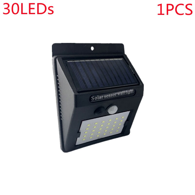 Outdoor 100 LED Solar Light Motion Sensor Waterproof Sunlight Garden Decoration Street Lights Solar Powered Lantern Wall Lamp
